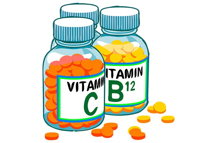 Vitaminas, remedio curativo