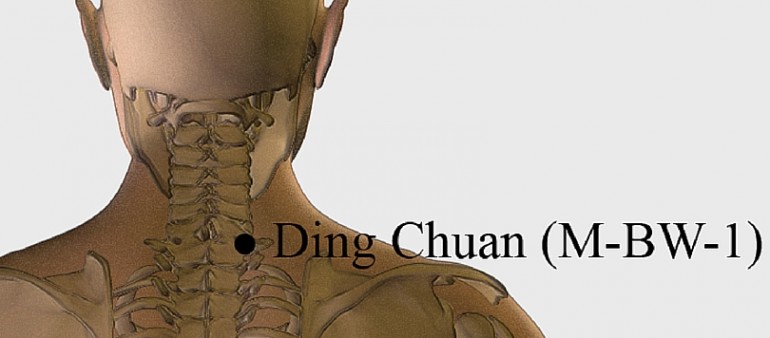 Ding Chuan, punto tratamiento del asma